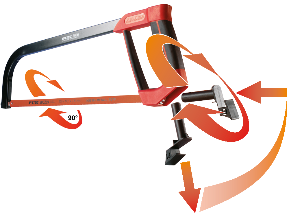 PUK 3000 Profi Metall-Sägebogen