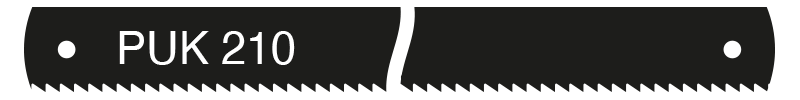PUK 210 Universal Sägeblatt