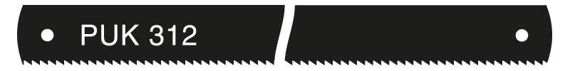 PUK 312 Metallsägeblatt