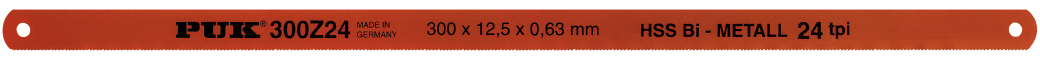 PUK Bi-Metall Handsägeblätter