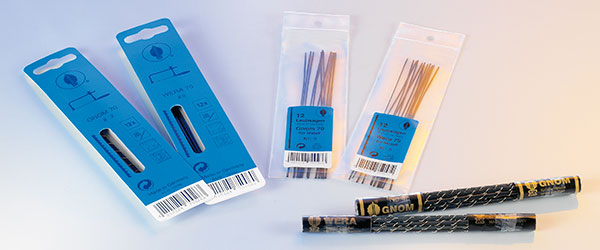 Verpackungen Metall Laubsägeblätter