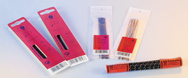 Verpackungseinheiten Holz-/Plastik-Laubsägeblätter